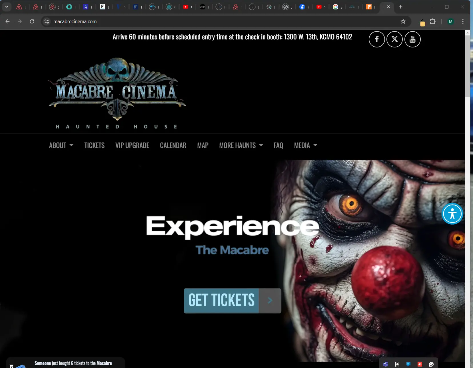 macabre Cinema Haunted Attraction